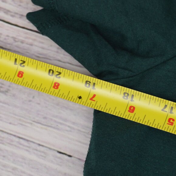 Guess Eco Organic Men’s T-Shirt Green Short Sleeves Logo Size Small Slim Fit NWT - Picture 8 of 16